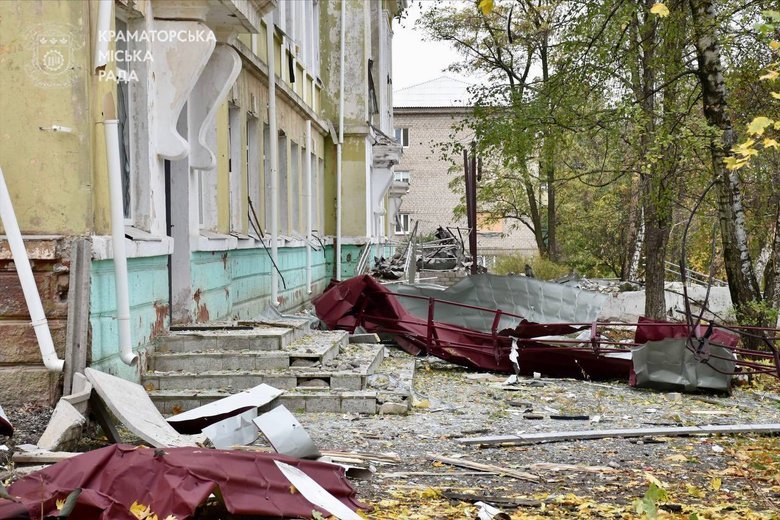 Краматорськ після обстрілу