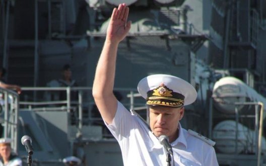 Ексвіцеадмірала ВМС України Єлісєєва, який прейшов на бік РФ