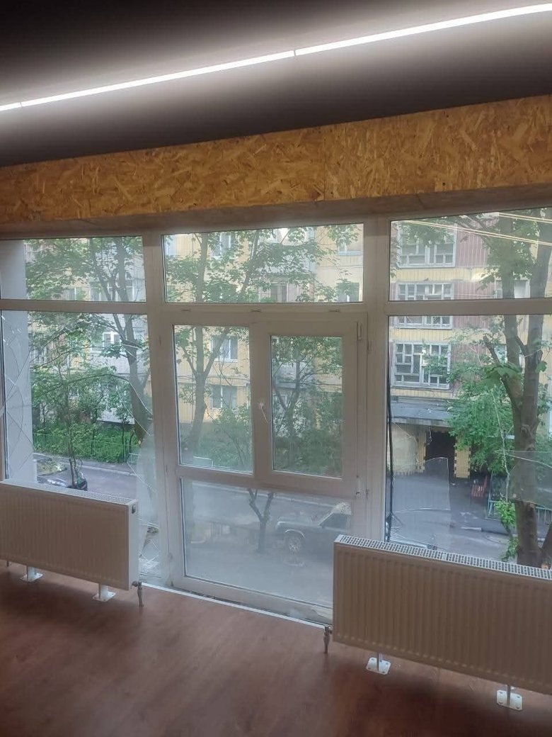 Russian shelling damaged four medical facilities in Dnipro; patients evacuated from Luhansk region