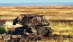 знищений російський раритетний танк