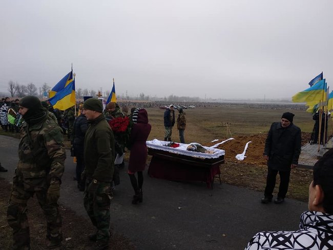 Воїна Нацгвардії Сергія Михальчука, який загинув на Донбасі, поховали в Харкові 04