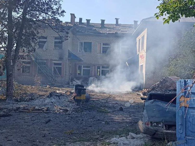 Наслідки російських обстрілів Донеччини