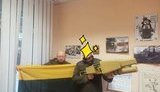 Волонтеры передали на фронт противодроновое ружье. ФОТО