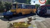 В Боярке в ДТП с маршруткой пострадали 26 человек. ФОТОрепортаж