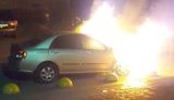 Journalist Tkach States Arson Of Schemes Editorial Office Car. PHOTOS