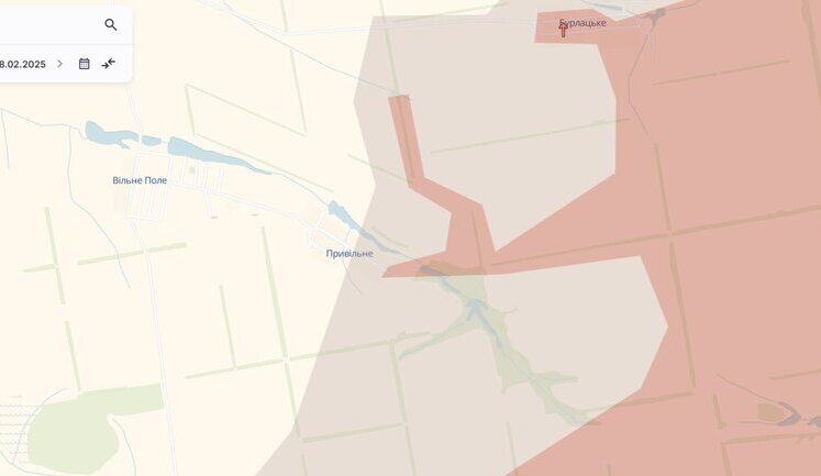 Enemy advances near Burlatske, Pryvilne and in Kursk region - DeepState. MAP
