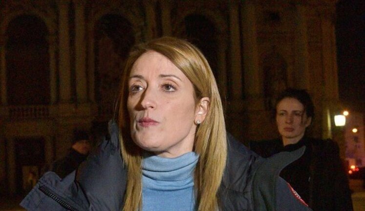 Президентка Європарламенту Мецола прибула до України. ФОТО