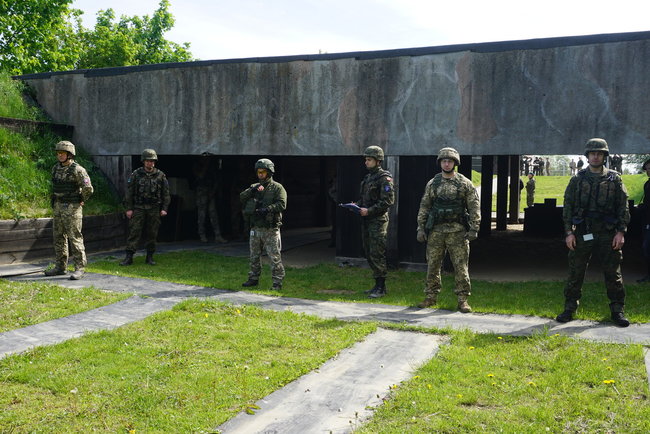 Военнослужащие Украины, Литвы и Польши провели совместные стрельбы 02