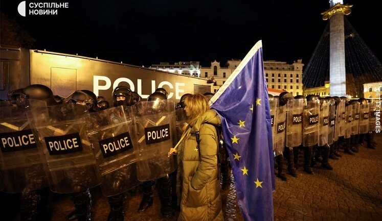 In Georgia, police brutally disperse protesters and carry out mass arrests. Security forces use rubber bullets and "catch" civilians even in pharmacies. VIDEO