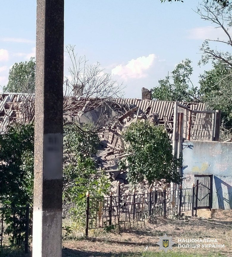 Російськи удари по Херсонщині