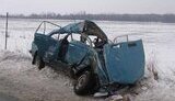 На Львовщине лоб-в-лоб столкнулись автобус и &amp;quot;жигуленок&amp;quot;. ФОТОреопратж.