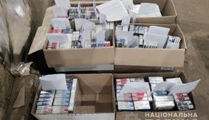 Контрафактні цигарки на 1,6 млн грн вилучили в Краматорську. ВІДЕО+ФОТОрепортаж