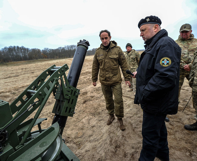 Відбулися випробування нового українського Мобільного мінометного комплексу, - Турчинов 09