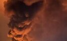 fire in Dnipro