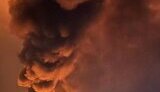 fire in Dnipro
