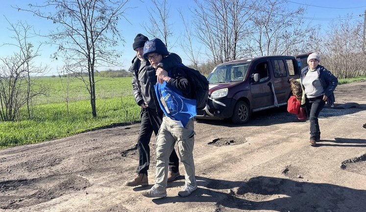 Russian drones attack evacuation vehicle near Kostiantynivka: three people are injured. PHOTO