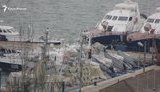 Окупанти в Керчі замаскували захоплені в листопаді кораблі ВМС України. ФОТОрепортаж