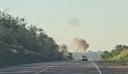 Росіянки зняли удар Hornet по логістиці окупантів