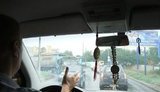 В Донецке из-за Януковича образовались громадные пробки, а центр города освободили от людей. ФОТО