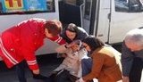 В Житомире у женщины случился эпилептический приступ после отказа в льготном проезде. ВИДЕО
