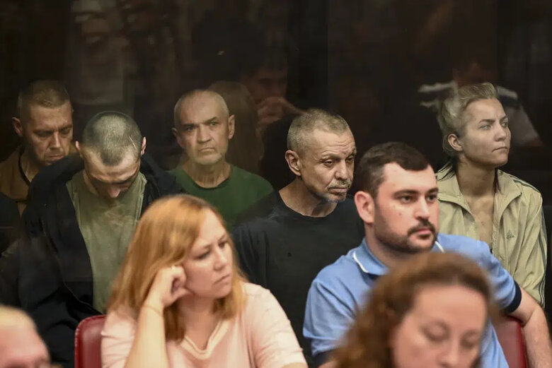 Trial of 22 captured Azov’s soldiers has begun in Russia 02