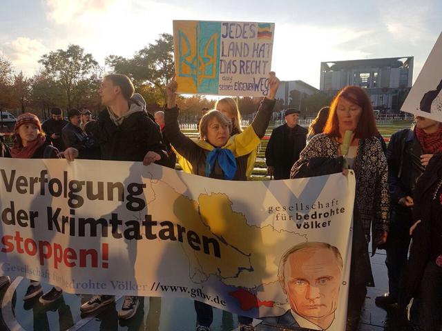 путин протест берлин