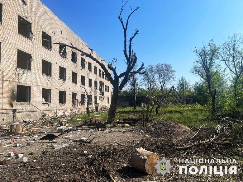Последствия вражеских обстрелов Донетчины 07