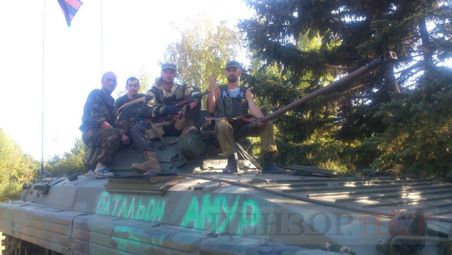 Російський спеціальний батальйон Амур-Степ у липневих боях на кордоні з РФ та біля Луганського аеропорту 08