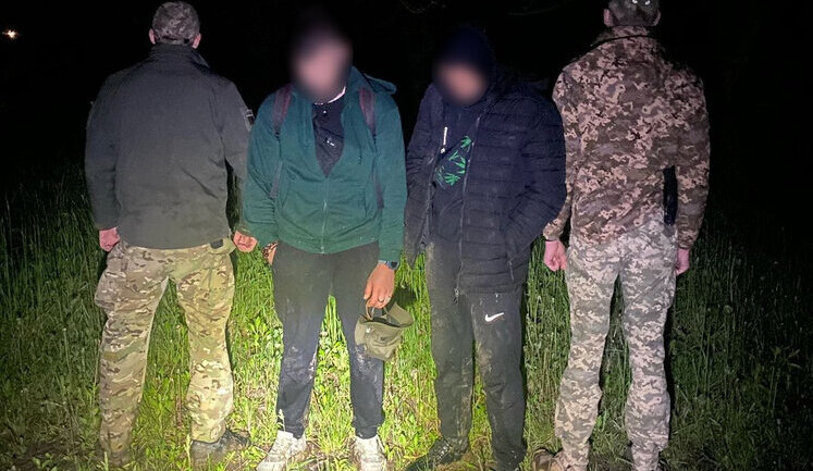 Нелегальний перетин кордону з Молдовою: затримано двох порушників, - ДПСУ. ВІДЕО+ФОТО