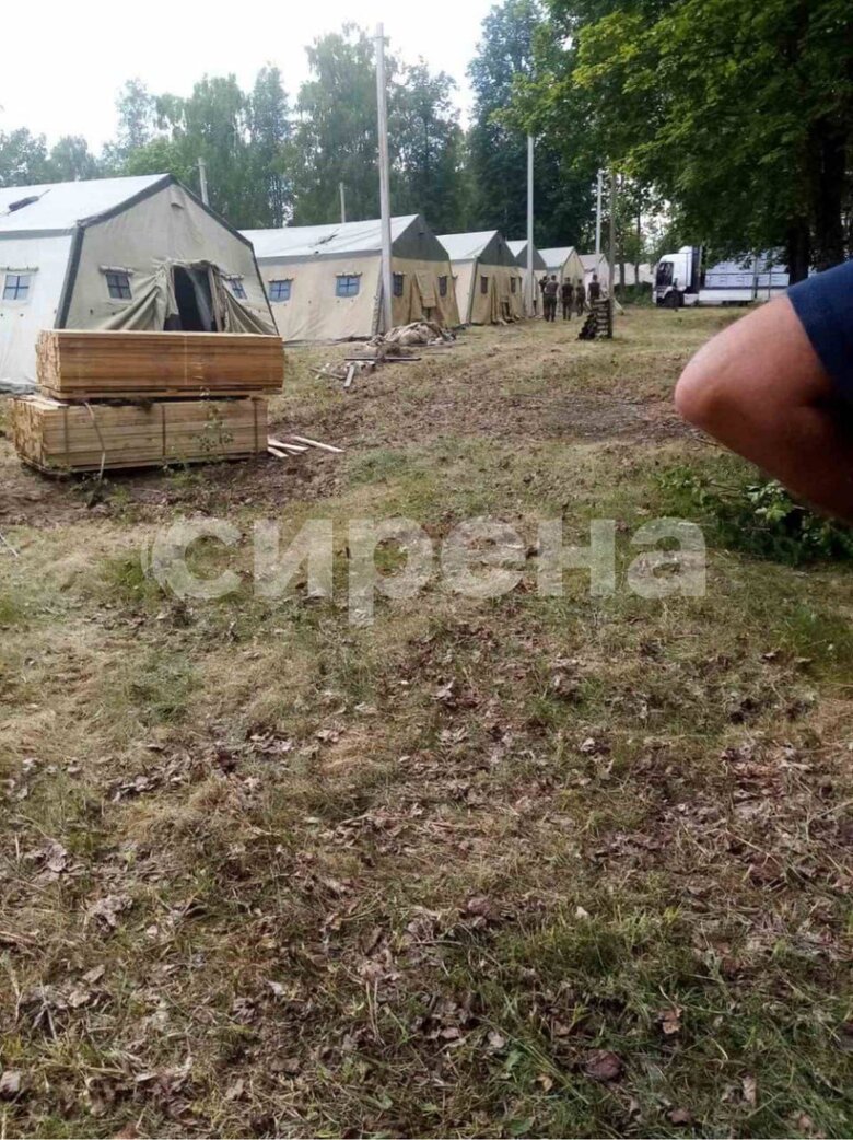 ЧВК Вагнер активно обустраивает лагеря на территории Беларуси, - росСМИ 01