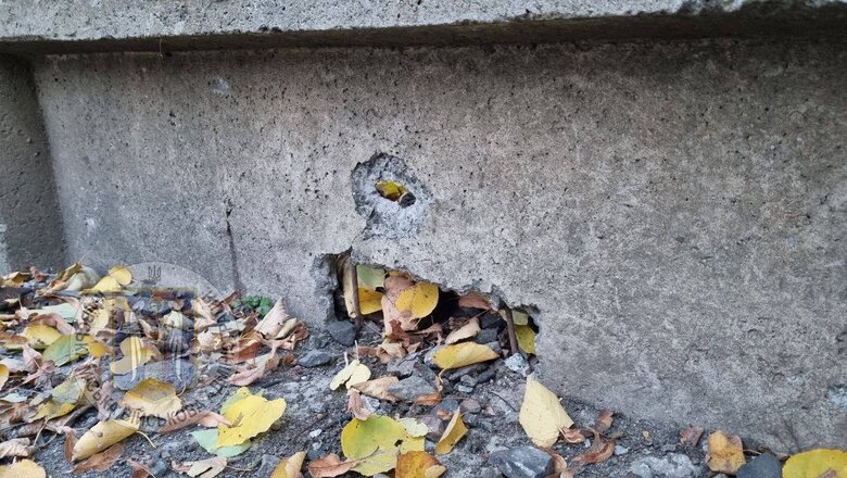 КМВА показала фото наслідків атаки шахедів на Київ 29 жовтня