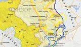 Война в Карабахе - карта обстановки по данным видеозаписей на 20 октября