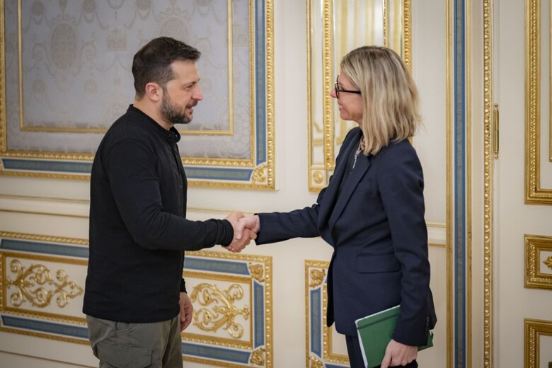 Зеленський зустрівся із керівною директоркою Світового банку Анною Б’єрде