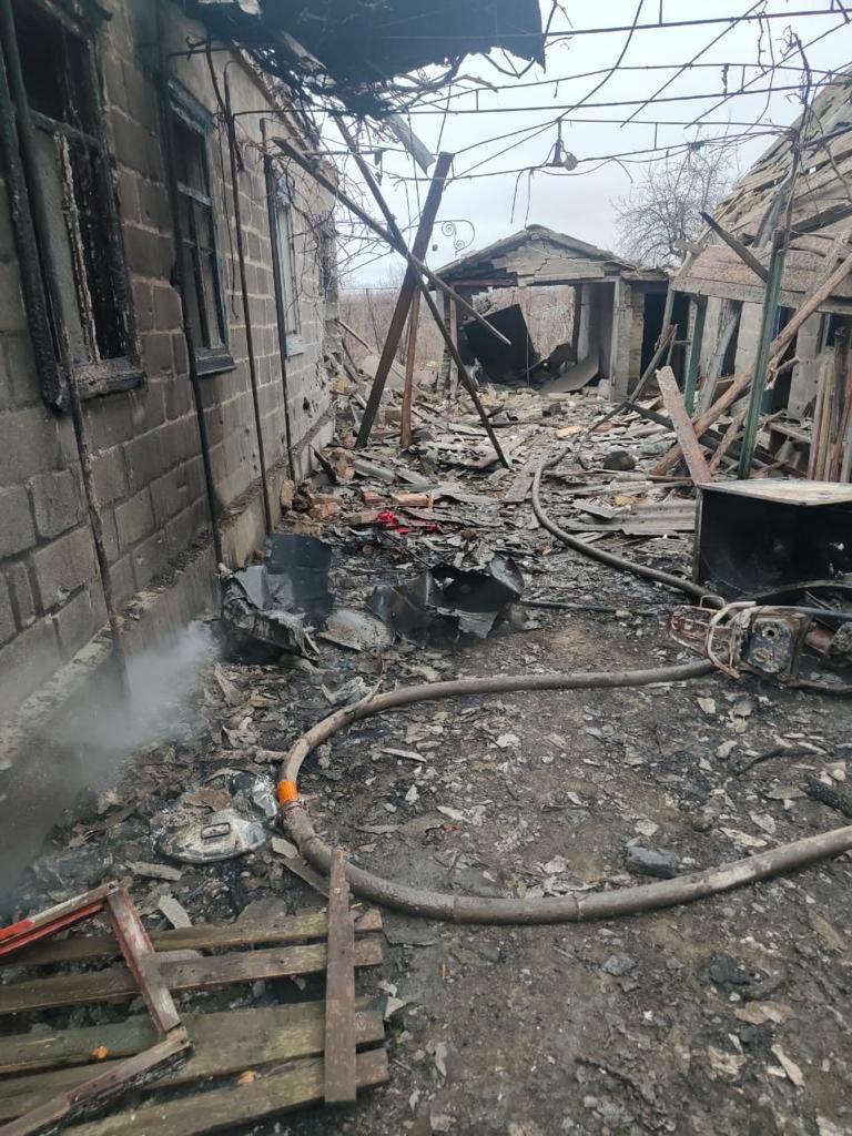 Наслідки ворожих обстрілів Донеччини 07