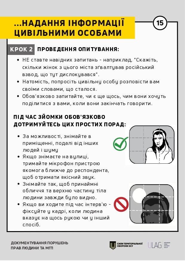 Как правильно документировать нарушения прав человека и международного права 15