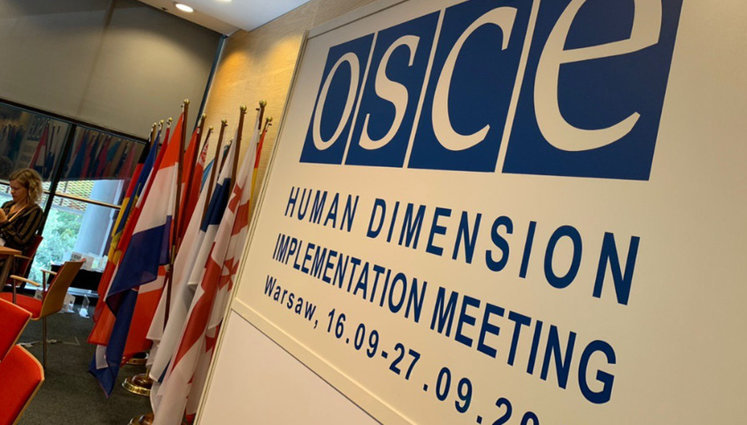 Украинская делегация покинула зал заседаний ОБСЕ в Варшаве из-за заявлений о "российском Крыме", - ATR