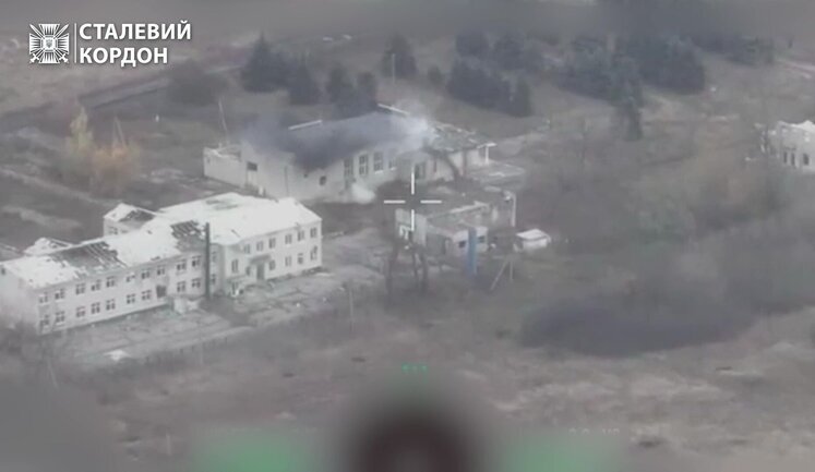 Ukrainian troops destroy occupiers’ deployment point and their weapons in Svatove direction. VIDEO