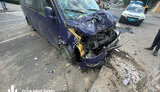 Road accident in Sloviansk