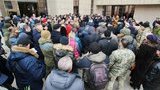 Farewell ceremony for well-known activist Krasnopolskyi killed in car crash held in Dnipro City. PHOTOS