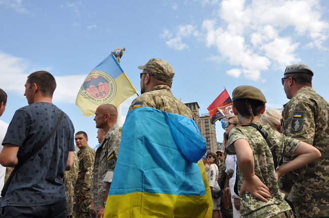 Марш захисників України відбувся в центрі Києва 51