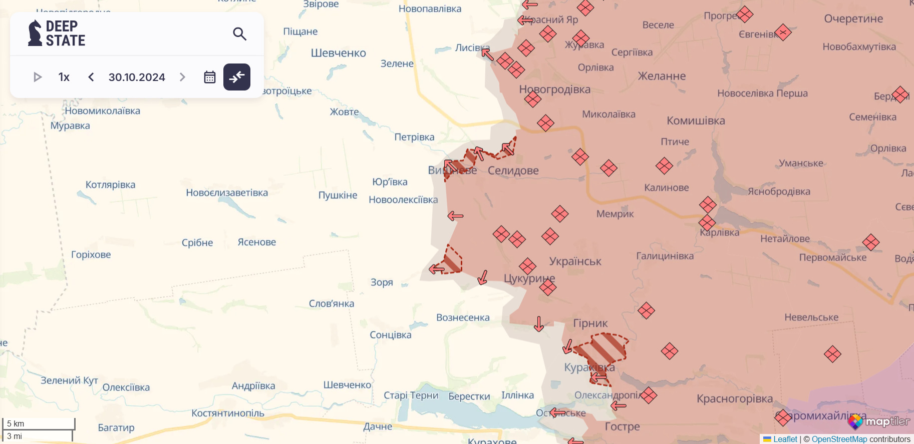 Росіяни окупували 3 села на Донеччині queidquiqqdixroz