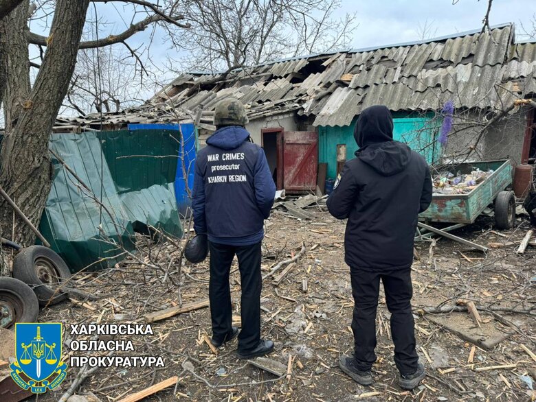 Последствия вражеских обстрелов Купянщины 04