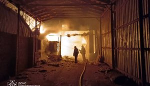 Ворог атакував дронами фермерське господарство на Чернігівщині: є значні руйнування. ФОТОрепортаж