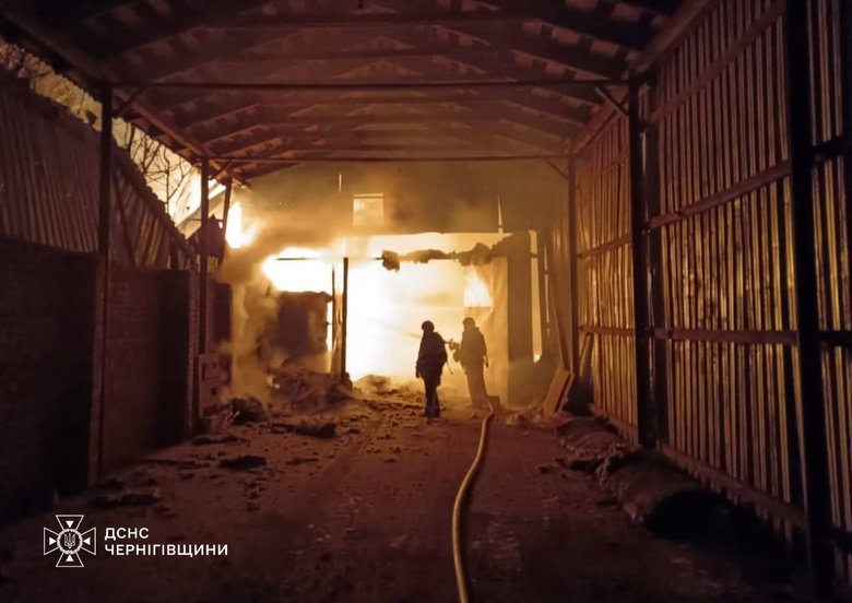 Обстріл Чернігівщини