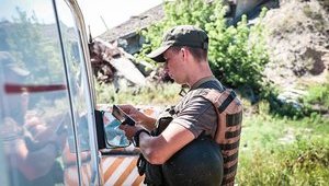 На блокпосту біля Маріуполя нацгвардійці виявили мікроавтобус, що перевозив протитанкові міни та вибухівку