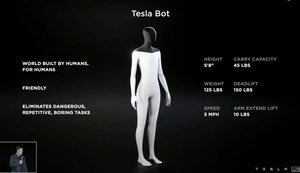 Tesla работает над созданием робота для замены рабочих