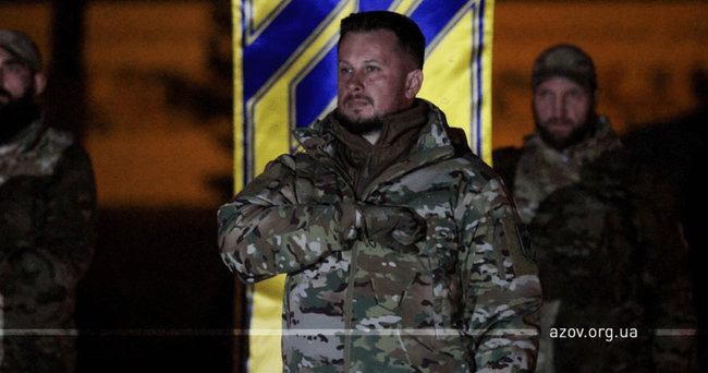 Воїни полку Азов ушанували память загиблих побратимів 03