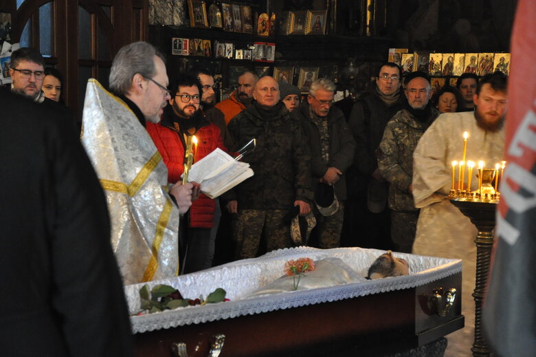 Із колишнім речником Правого сектору Артемом Скоропадським попрощалися у Києві 46