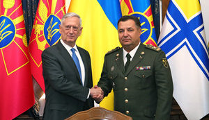 Ukraine's military reform can be utterly effective as it's tested by war, - Pentagon chief Mattis to Poltorak. PHOTOS