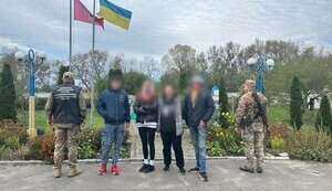 Two drunken men who tried to illegally cross border with Poland were detained - State Border Guard Service. PHOTO